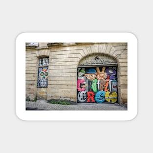 Bordeaux France and some street art Magnet