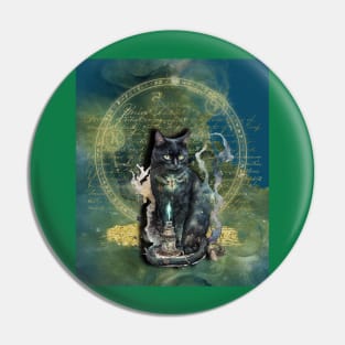 Mystical Magickal Kitty Pin