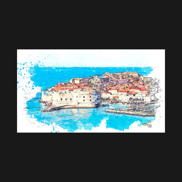 Dubrovnik Croatia by jngraphs