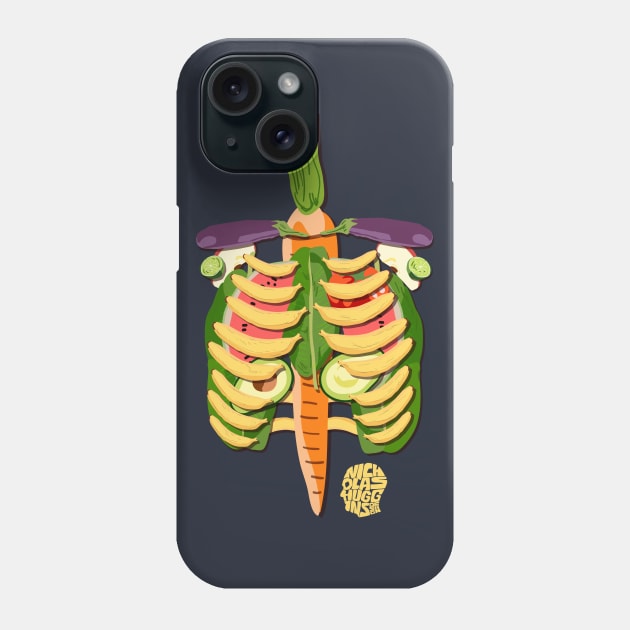 Fruity Insides Phone Case by nicholashugginsdesign