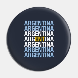 argentina flag Pin