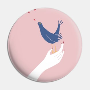 Love bird Pin