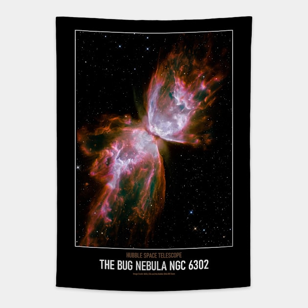 High Resolution Astronomy The Bug Nebula NGC 6302 Tapestry by tiokvadrat