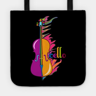 Fun, Colorful Cello Tote