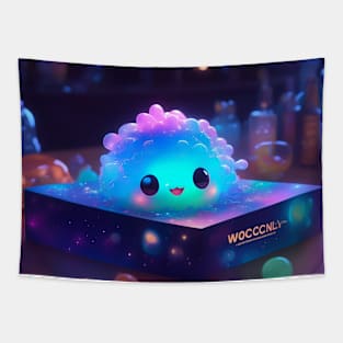 Cute Adorable Box of Alien Jellies #2 Tapestry