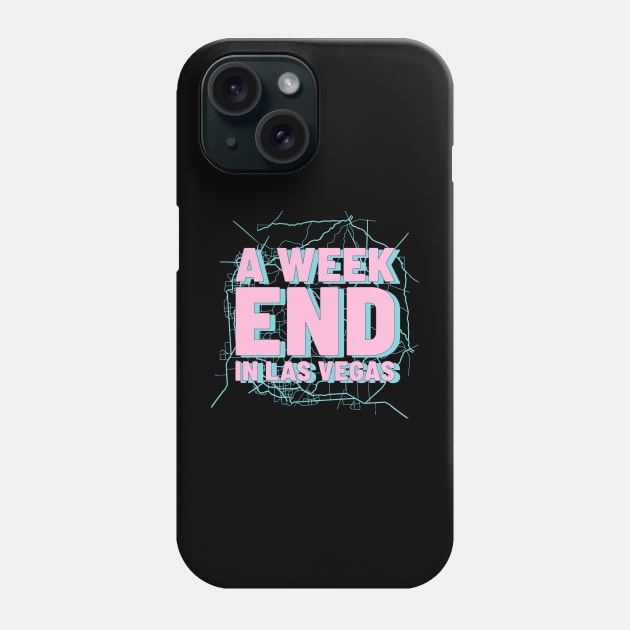 A Weekend In Las Vegas Phone Case by Doris4all