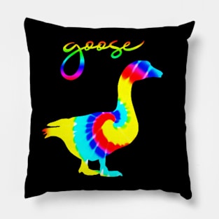 goose rainbow Pillow