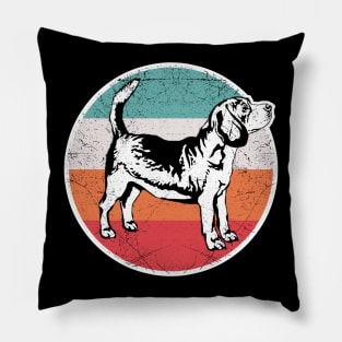 Vintage Retro Beagle Pillow