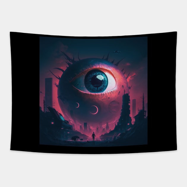 Eater of the worlds Tapestry by Trontee