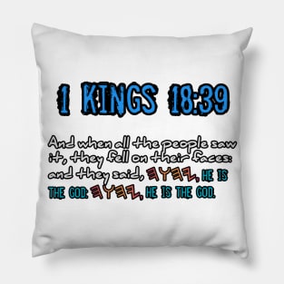 1 Kings 18:39 Pillow