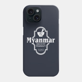 Myanmar, NYC's Discount Pharmacy Phone Case