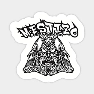 Mestizo Samurai Magnet