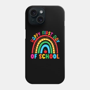 Happy First Day of School Teacher Back to School Phone Case