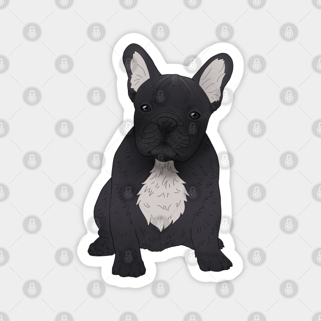 French Bulldog Dog Magnet by ARTIM