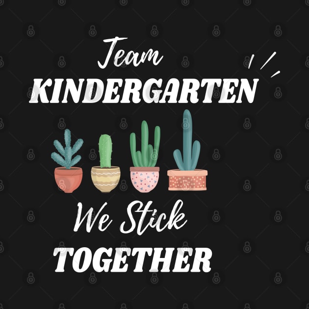 cactus team teacher gifts | first grade team | kindergarten team | gifts for teachers | stick together cactus gift teachers by WassilArt