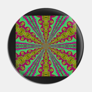 Psychedelic Dreams vibrant Patterns Pin