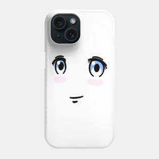 Cute Manga Face Phone Case