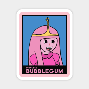 Princess Bubblegum Ugly face Magnet