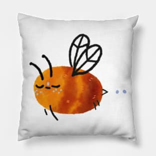 Sweet Bee Meditates Pillow