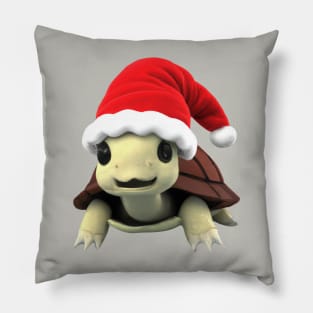 Christmas Turtle Pillow