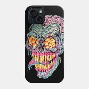 Demon Brain Head Phone Case