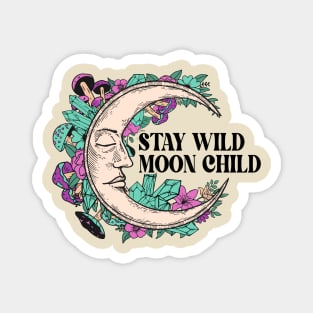 Stay wild moon child Halloween Magnet