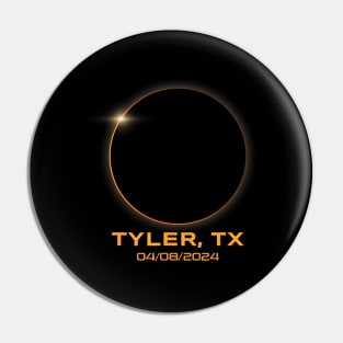 Total Solar Eclipse 2024 Tyler Texas Path Of Totality Pin