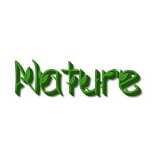 Nature with green leaves T-Shirt