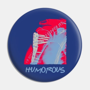 Humorous X-ray Pin