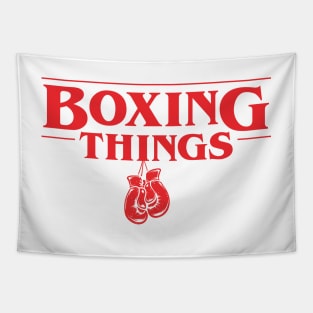 Boxing Stranger Things Art Tapestry