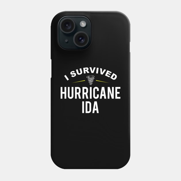 I Survived Hurricane Ida Phone Case by oskibunde