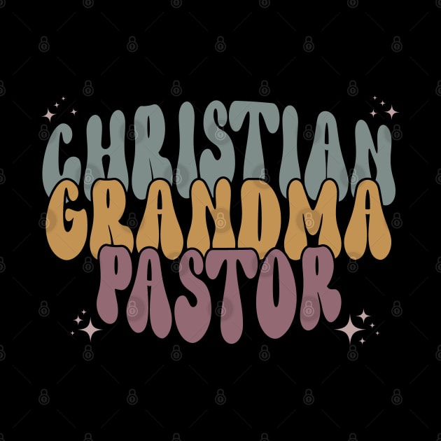 Retro Christian Grandma Pastor Baby Announcement by Way Down South