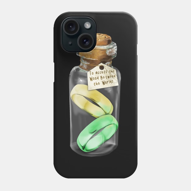 Uncle Andrew's Magic Rings Phone Case by drawnexplore