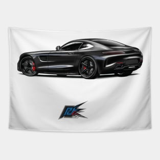 mercedes amg gt r Tapestry