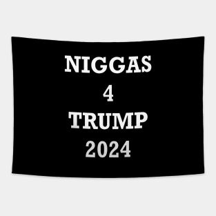 Niggas-for-trump-2024 Tapestry
