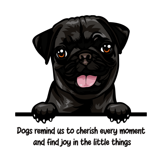 Dogs remind us to cherish every moment  and find joy in the little things by MARGARIYAH