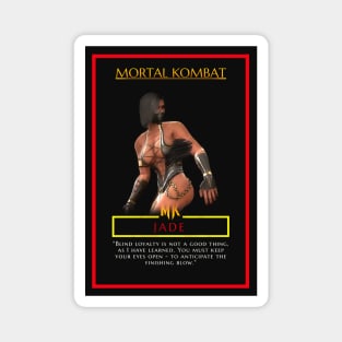 Mortal Kombat - MK Fighters - Jade - Poster - Sticker and More - 1806206 Magnet