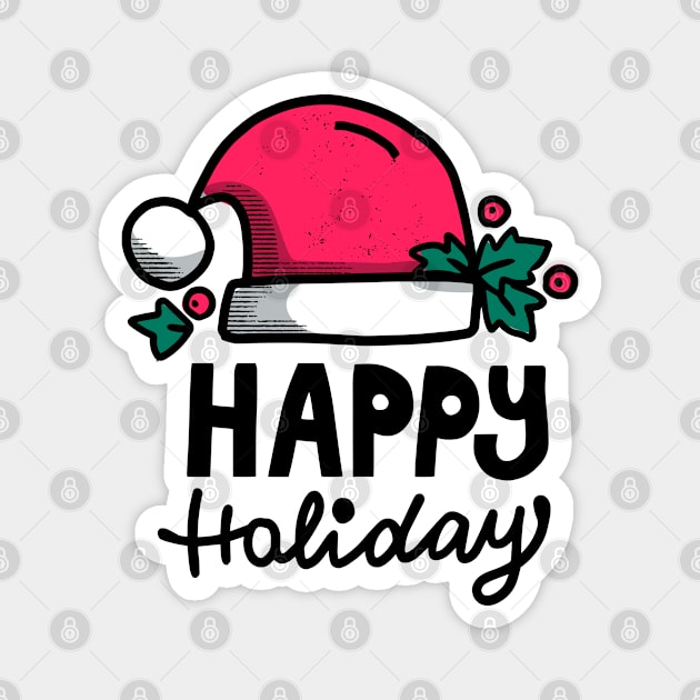 happy holiday Magnet by azab