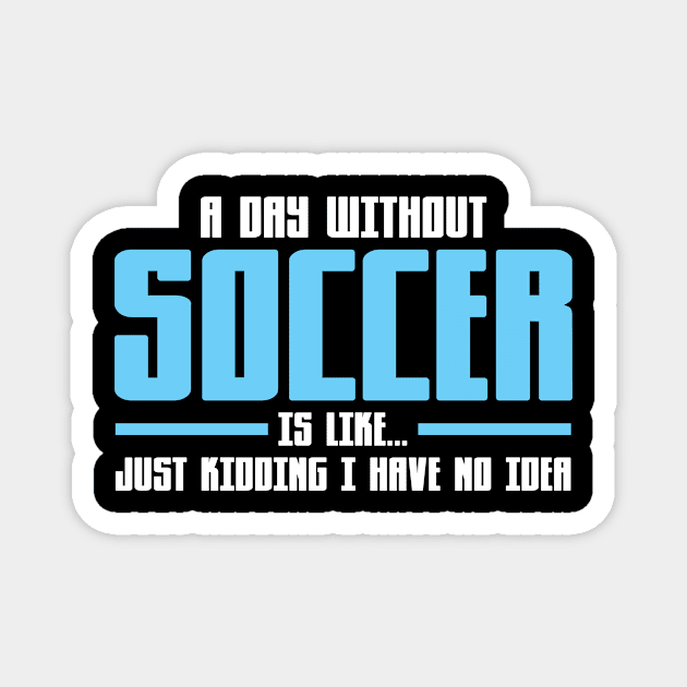 Soccer Soccer Player Magnet by KAWAIITEE