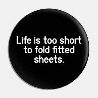 Folding Fitted Sheets - Change My Mind and Unpopular Opinion Pin