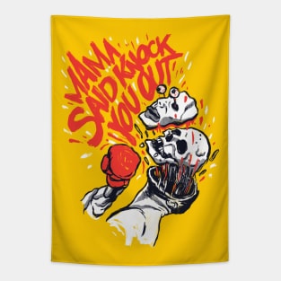 The Knockout Punch Tapestry