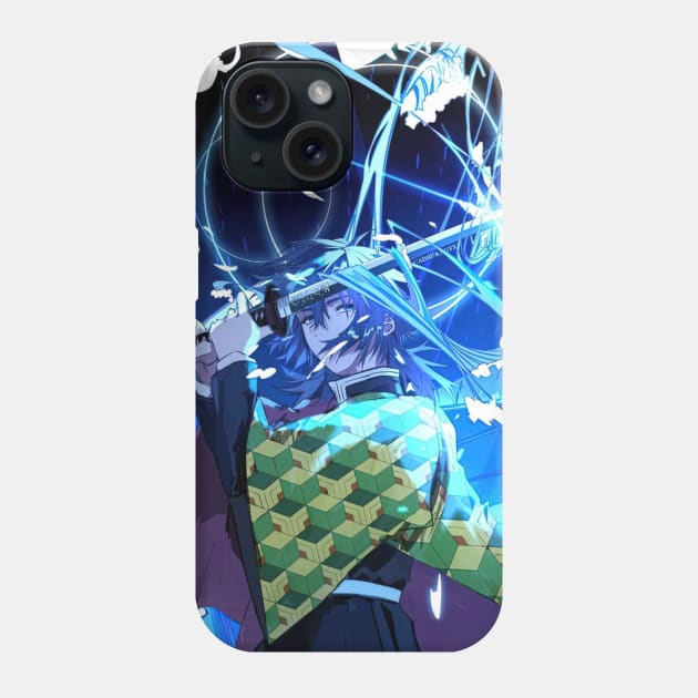 Water Sword Giyu Phone Case by Valoka