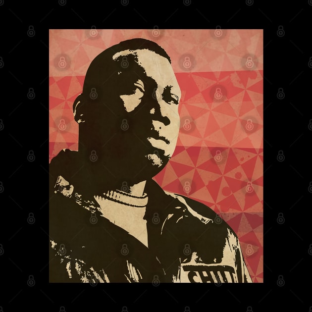 KRS One // Retro Poster Hiphop by kulinermodern