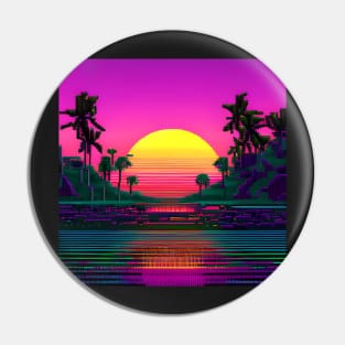 Amazing fantasy psychodelic colorfull sunset Pin