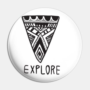 Explore travel the world mindset Pin