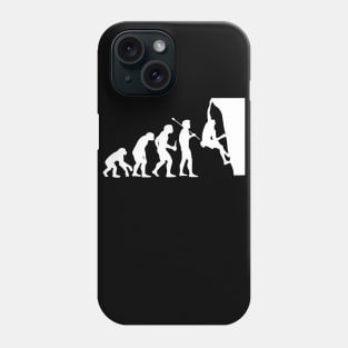 The Evolution Of Boulder Rock Climbing Design Phone Case