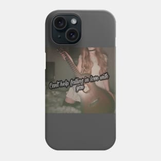 Guitar Girl (Version 2) Phone Case