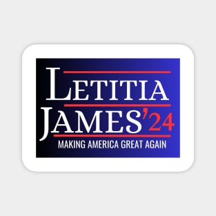 LETITIA JAMES MAKING AMERICA GREAT AGAIN Magnet