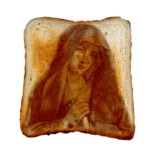 Virgin Mary On Toast T-Shirt