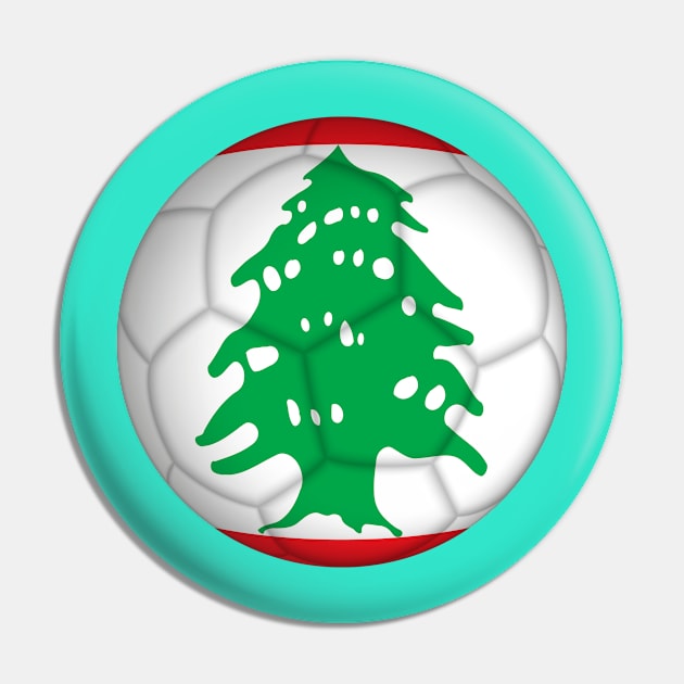 Lebanon Flag Pin by Awarrie